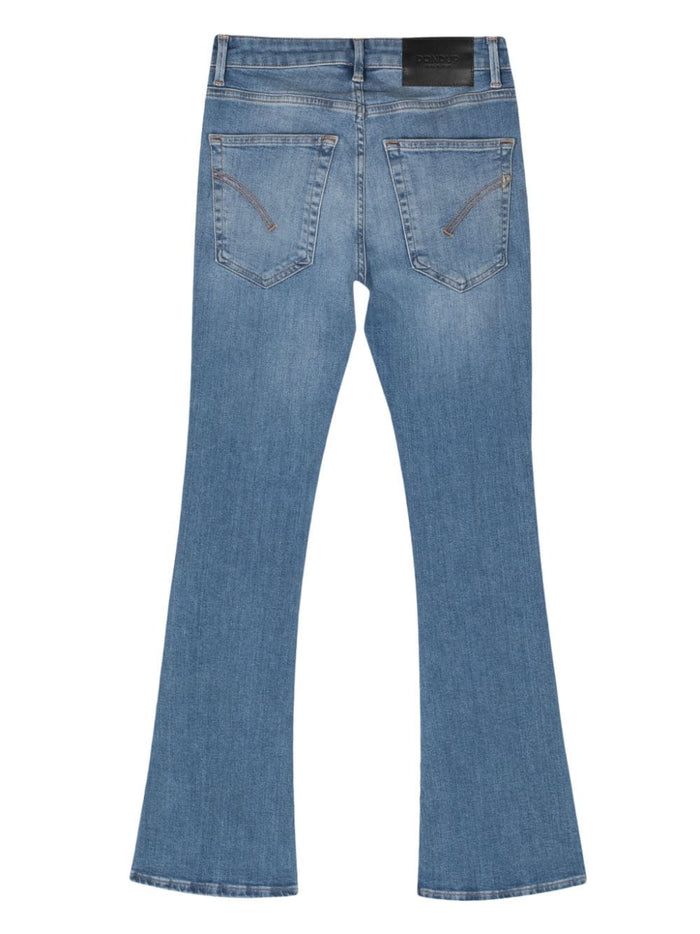 Dondup Jeans Blu Donna Mandy Bootcut 2