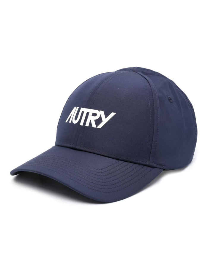 Autry Cappello Blu Unisex Stampa Logo 1