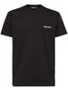 Dsquared2 T-shirt Nero Uomo Stampa Posteriore 1