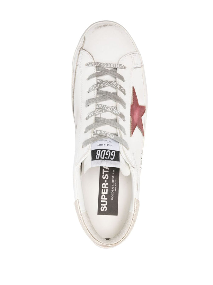 Golden Goose Scarpa Bianco Uomo Super Star 4