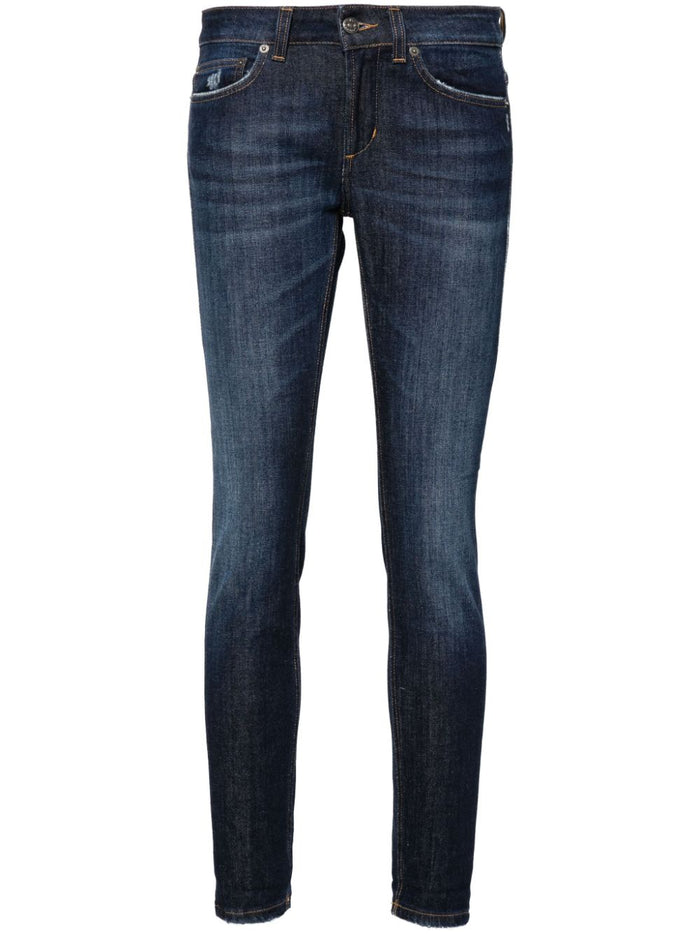 Dondup Jeans Blu Donna Monroe Skinny 5