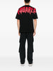 Dsquared2 Black Men's T-shirt Maxi Back Print 2