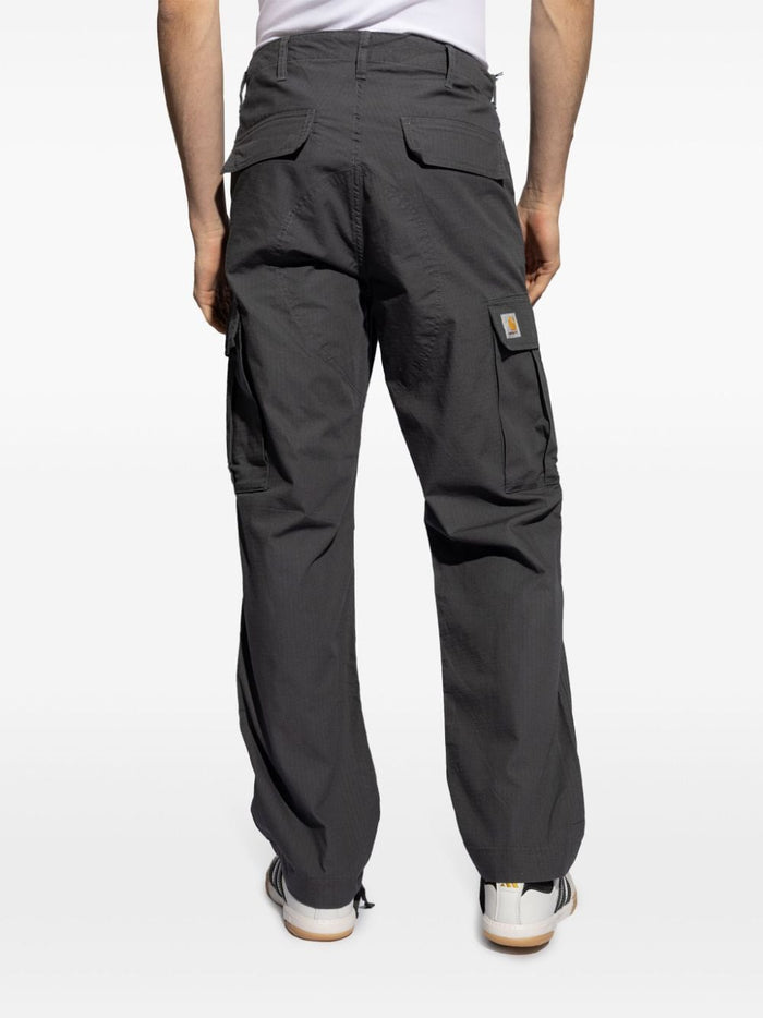 Carhartt WIP Herren Ripstop Cargohose Grau 3