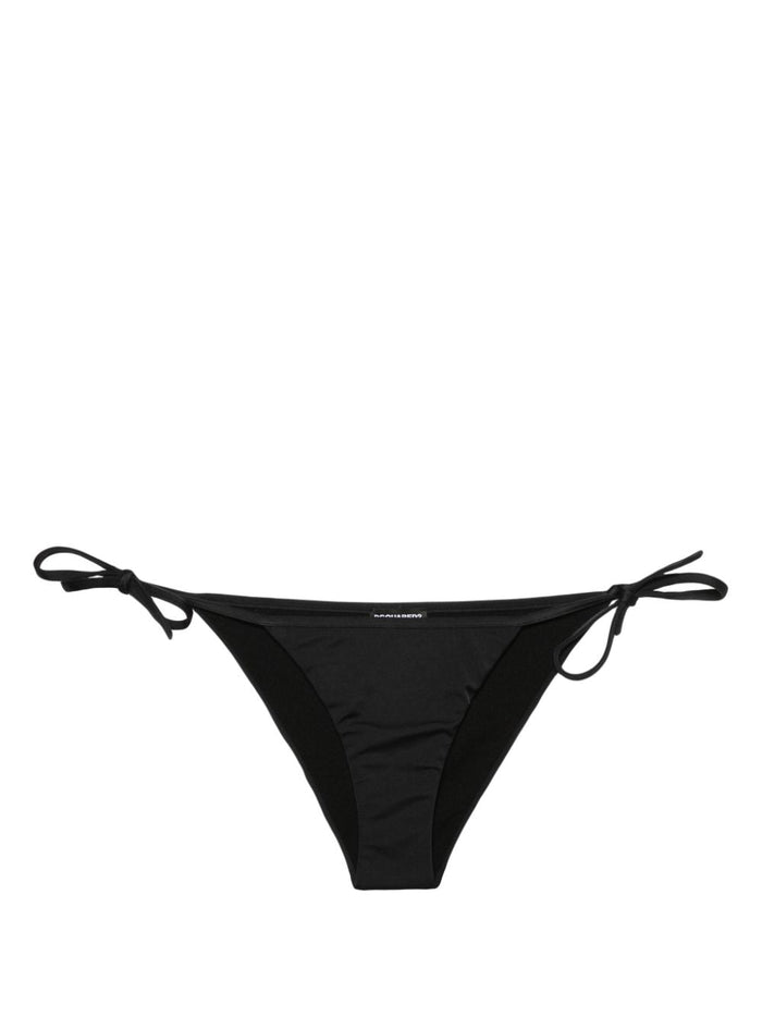 Dsquared2 Slip Nero Donna Logo Icon 1