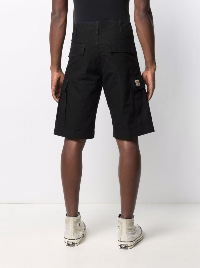 Carhartt Bermuda Nero Uomo Cargo 3