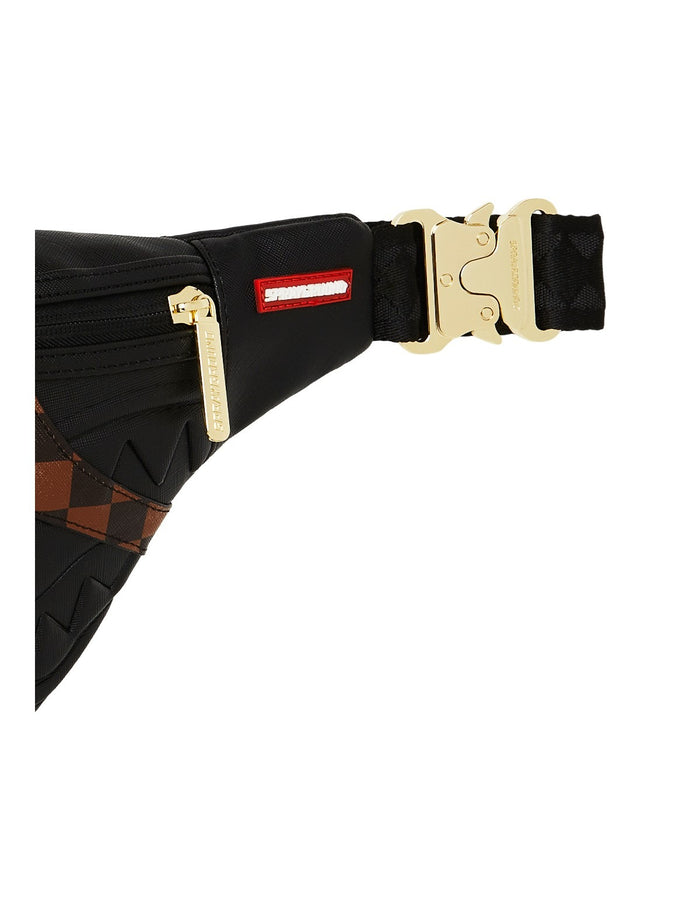 Sprayground Marsupio Marrone-Nero Uomo Jetstream 4