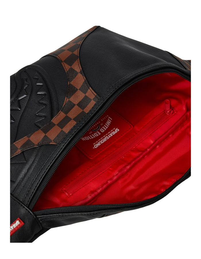 Sprayground Marsupio Marrone-Nero Uomo Jetstream 2