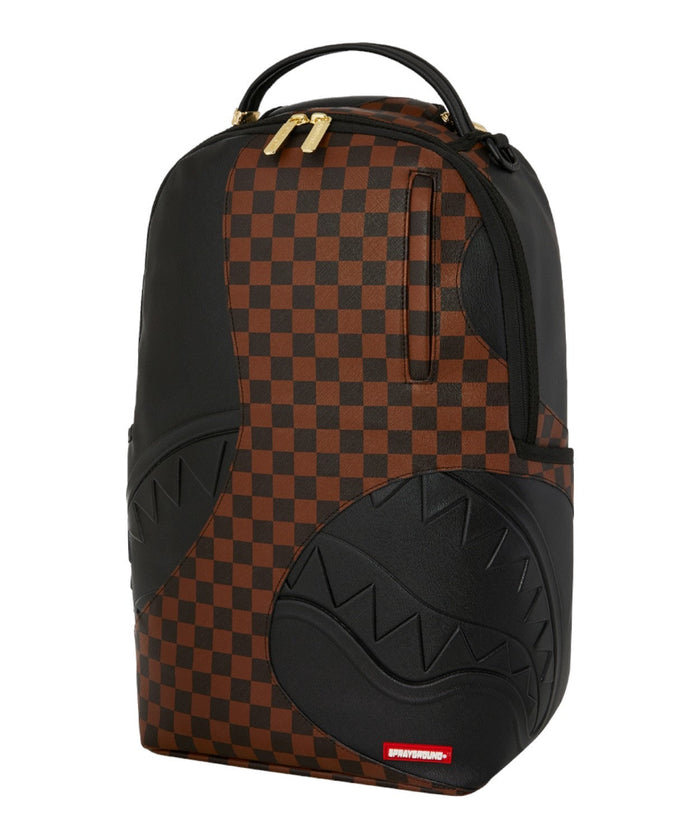 Sprayground Zaino Marrone-Nero Uomo Jetstream 3