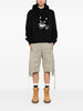 Dsquared2 French Bulldog Women's Black Sweatshirt 1