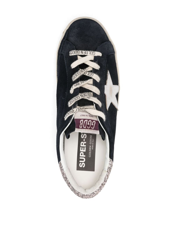 Golden Goose Deluxe Brand Blue Shoe Woman Super Star 3