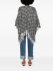 Liu.jo Gray Poncho Woman 5