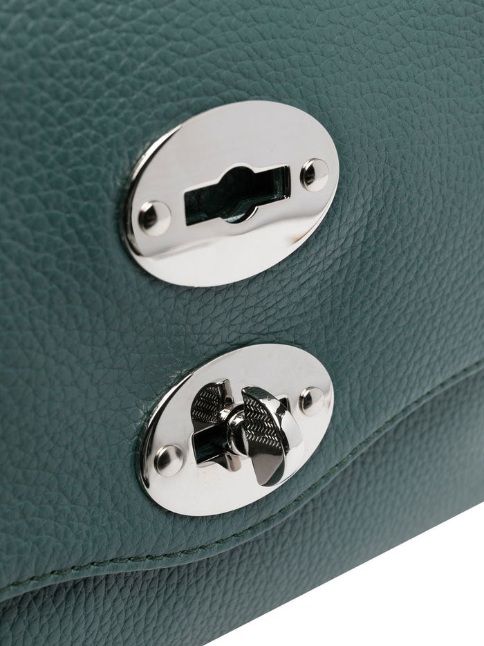 Zanellato Borsa Verde Donna Postina Daily Giorno Small 5