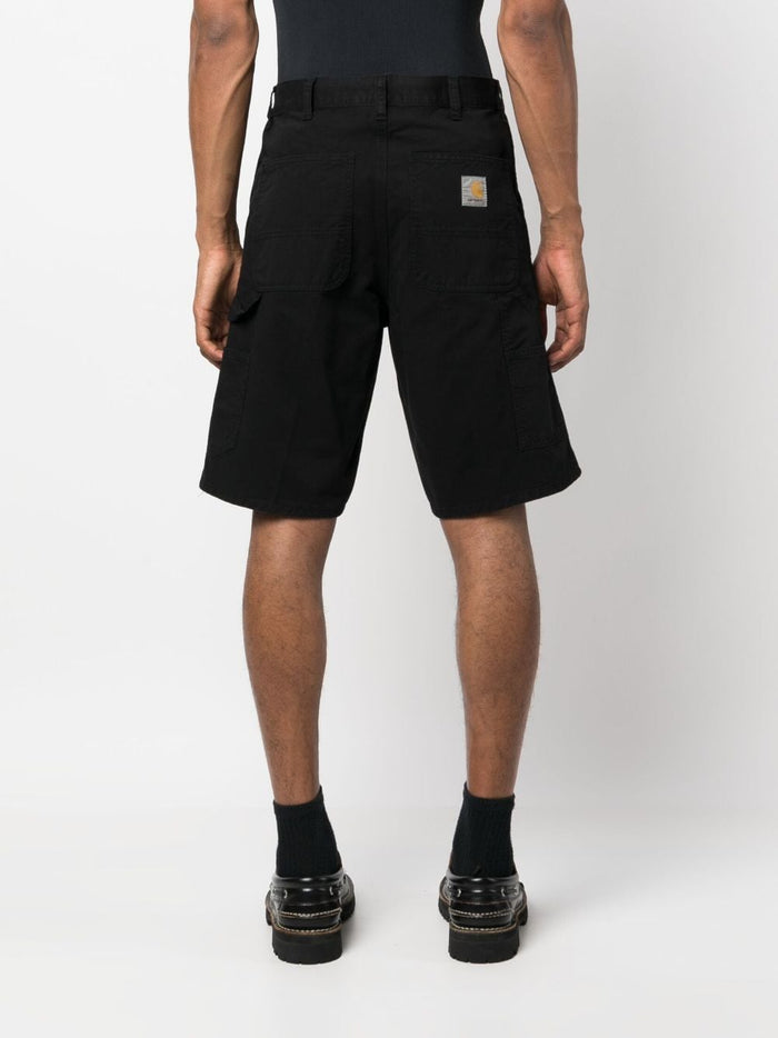 Carhartt Bermuda Nero Uomo Stile Denim 3