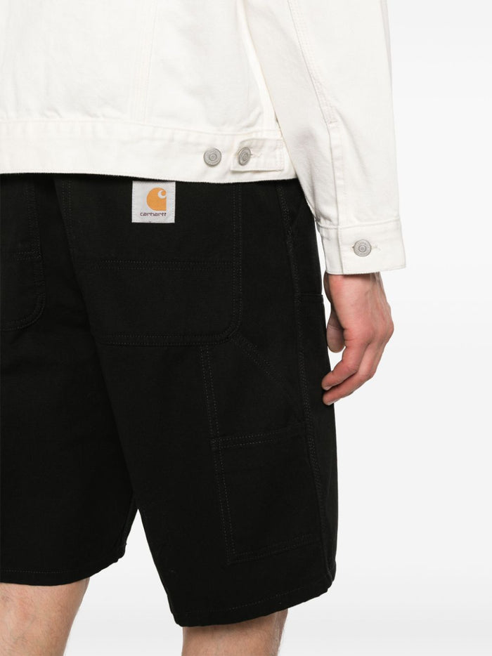 Carhartt Bermuda Nero Uomo Marshall 4