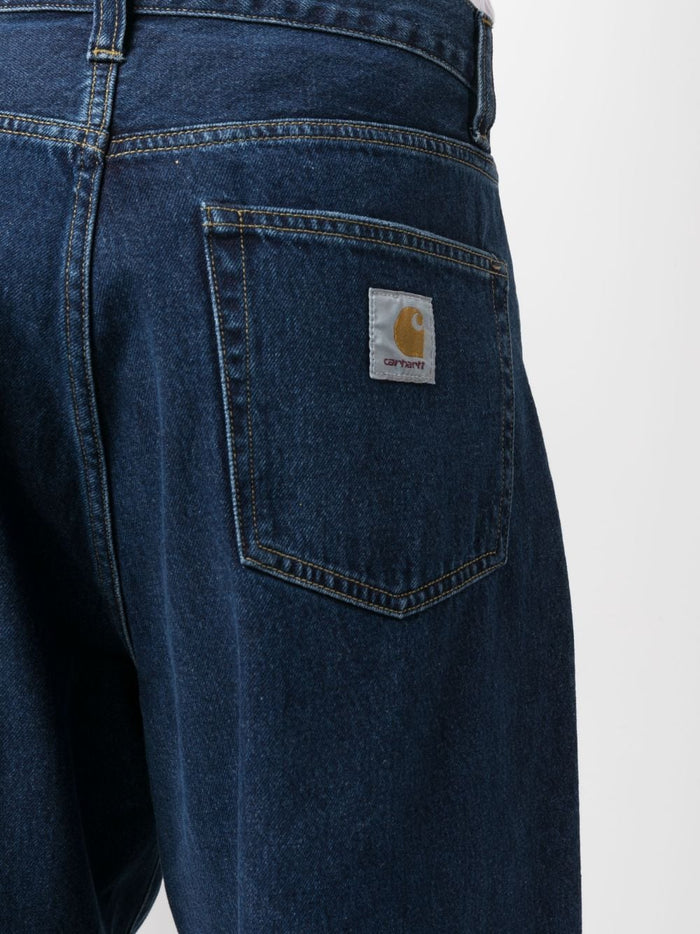 Carhartt Jeans Blu Uomo Gamba Ampia 4