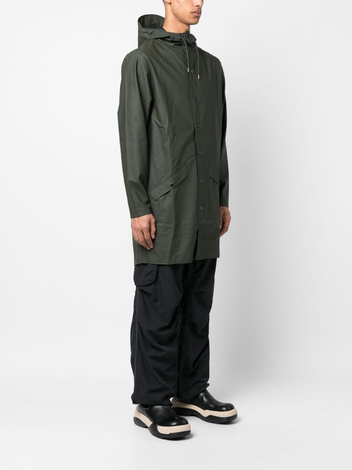Rains Men's Green Jacket 2