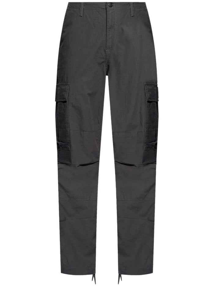 Carhartt WIP Herren Ripstop Cargohose Grau 5