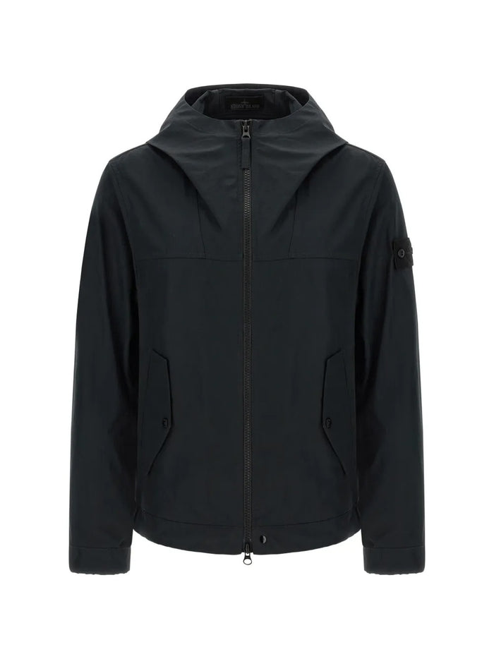 Stone Island Giubbotto Nero Uomo Ghost 1