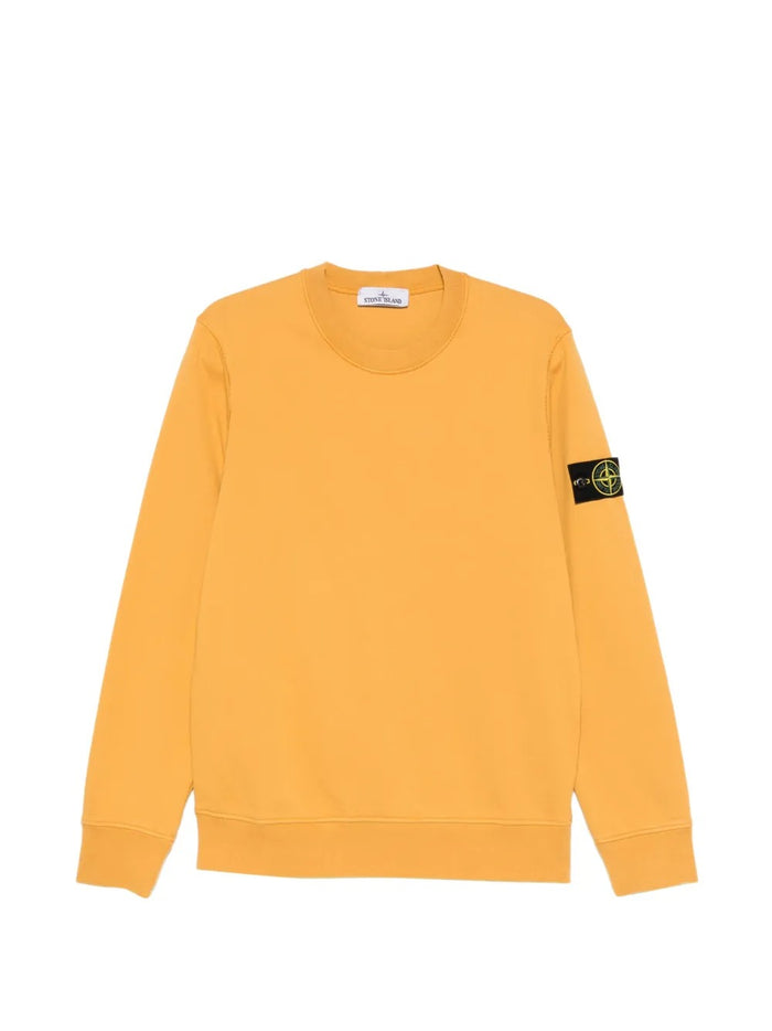 Stone Island Maglia Giallo Uomo Scollo Tondo 5