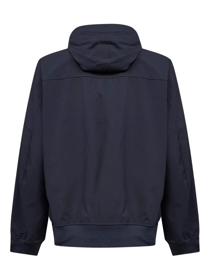 Stone Island Giubbotto Blu Uomo con Cappuccio 2