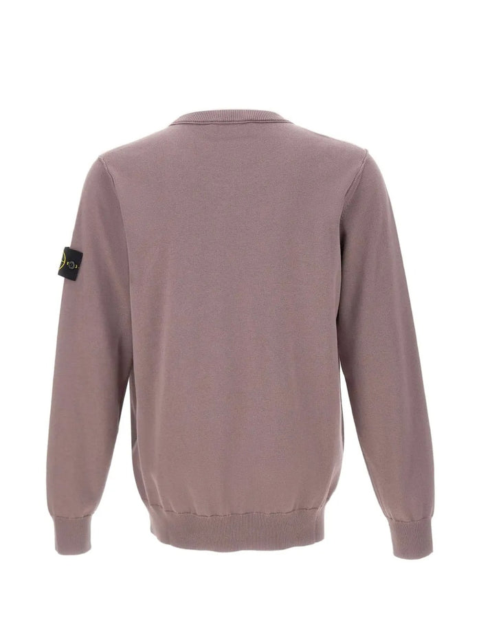Stone Island Men's Purple Crewneck Sweatshirt 3