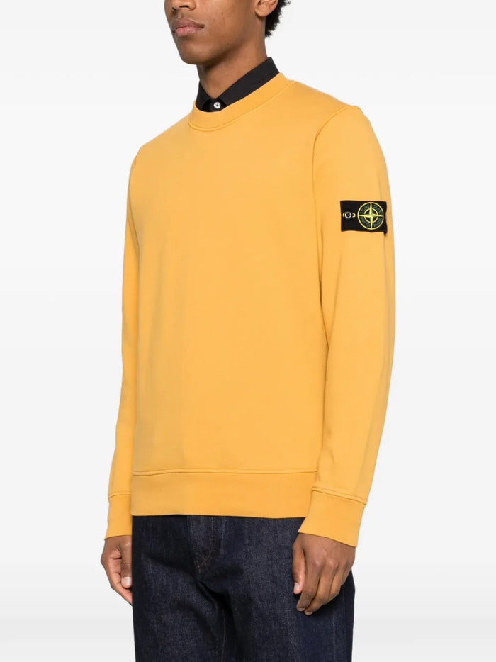 Stone Island Maglia Giallo Uomo Scollo Tondo 1