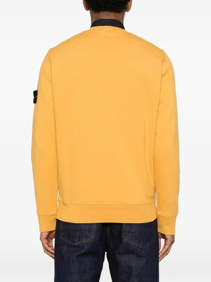 Stone Island Maglia Giallo Uomo Scollo Tondo 3