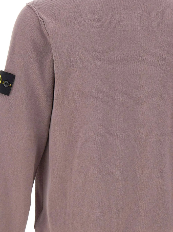 Stone Island Men's Purple Crewneck Sweatshirt 4