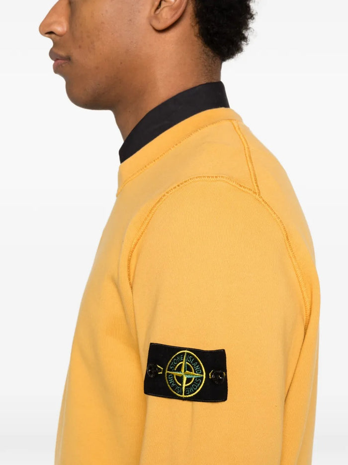 Stone Island Maglia Giallo Uomo Scollo Tondo 4