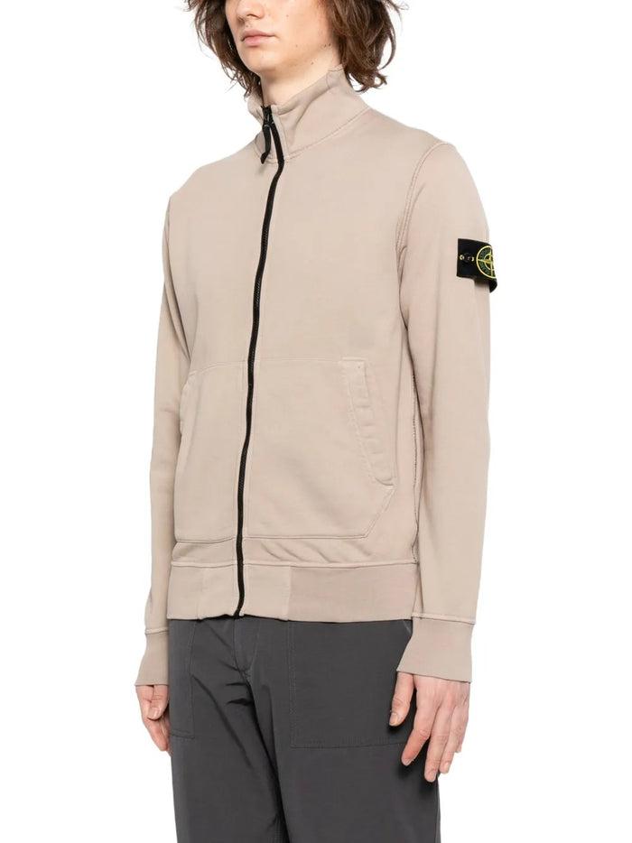 Stone Island Felpa Beige Uomo Pistagna 1