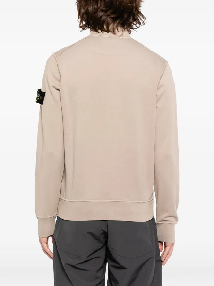 Stone Island Felpa Beige Uomo Pistagna 3
