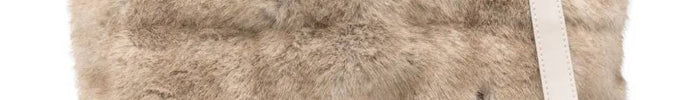 Mc2 Saint Barth Borsa Beige Donna Colette Soft Fur - Dipierro