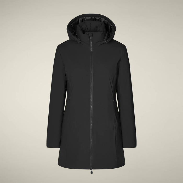 Save The Duck Giubbotto Nero Donna Rachel 1