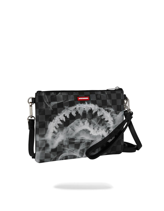 Sprayground Pochette Nero-Grigio Uomo Sip N’ Smoke 2