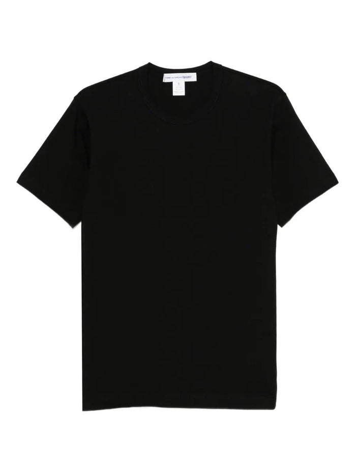 Comme Des Garcons Shirt T-Shirt Nero Uomo Logo Posteriore 1