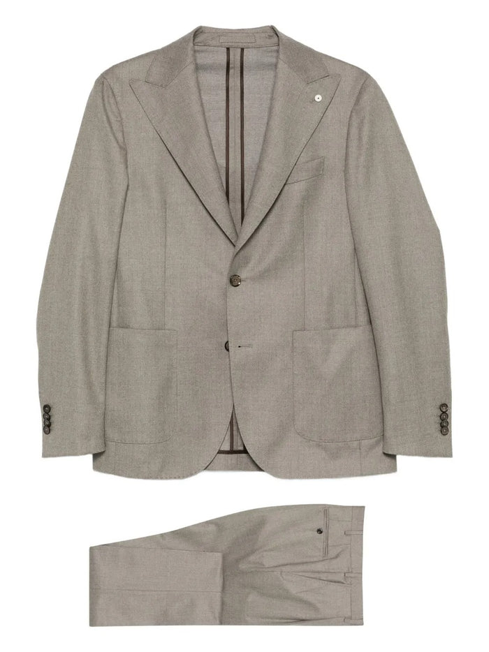 Luigi Bianchi Gray Man Suit 5