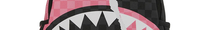 Sprayground Zaino Rosa-Nero Uomo Tear Sip Savage - Dipierro