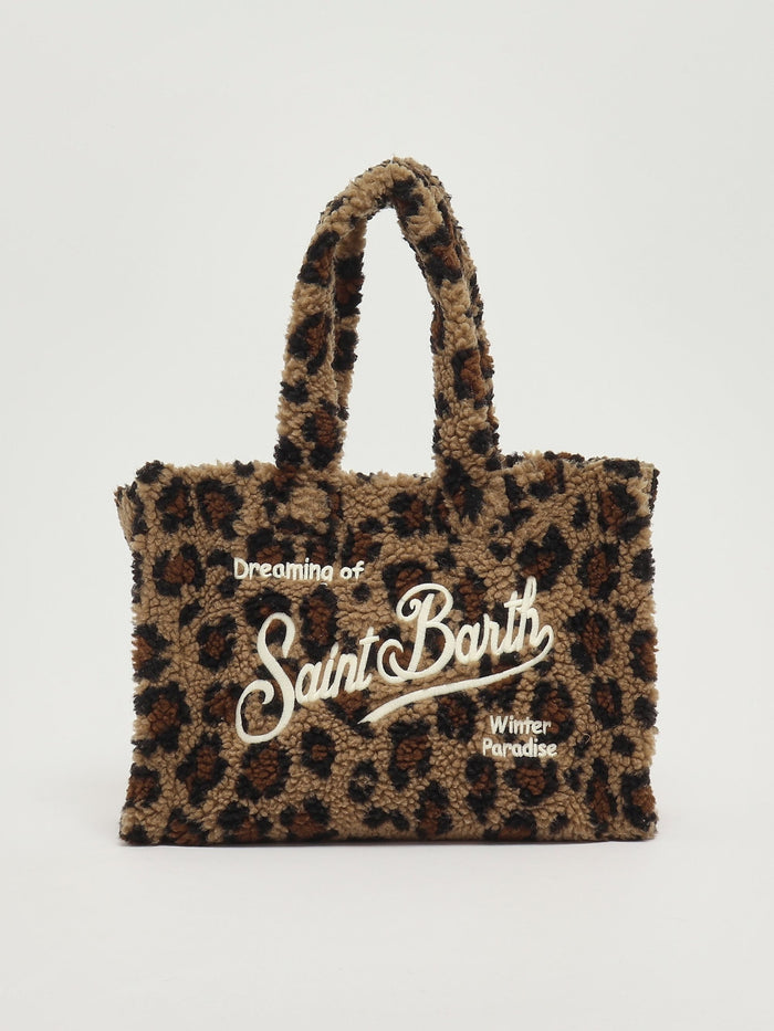 Mc2 Saint Barth Borsa Marrone Donna Colette Teddy 1