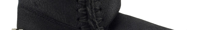 Mou Stivali Nero Donna Eskimo 18 Logo Strass - Dipierro