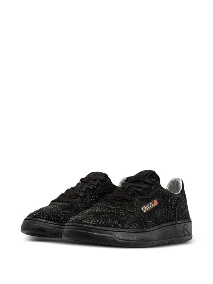 Autry Scarpa Nero Donna Medalist Strass 2
