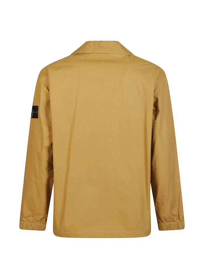 Stone Island Men's Yellow Compass Overshirt 2
