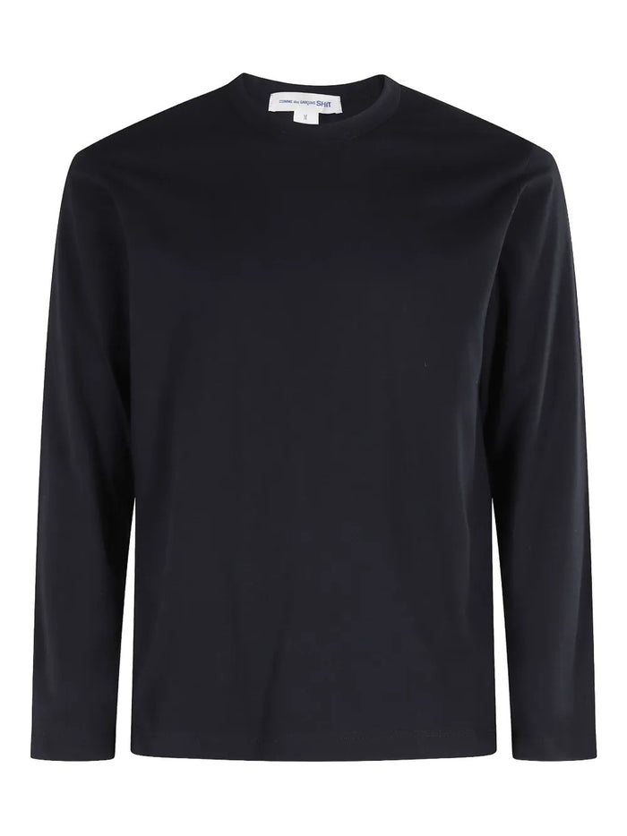 Comme Des Garcons Shirt T-Shirt Blu Uomo Maniche Lunghe 1