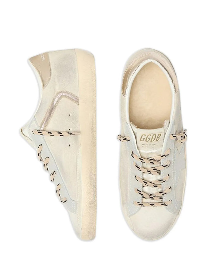 Golden Goose Scarpa Beige Donna Super Star 3