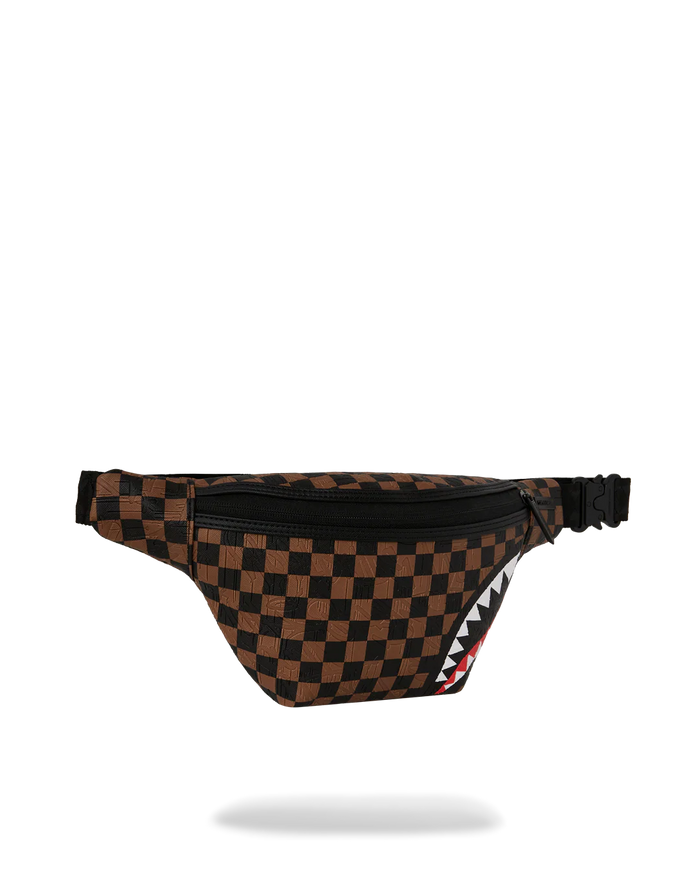 Sprayground Marsupio Marrone-Nero Uomo Check 2 Emboss 2