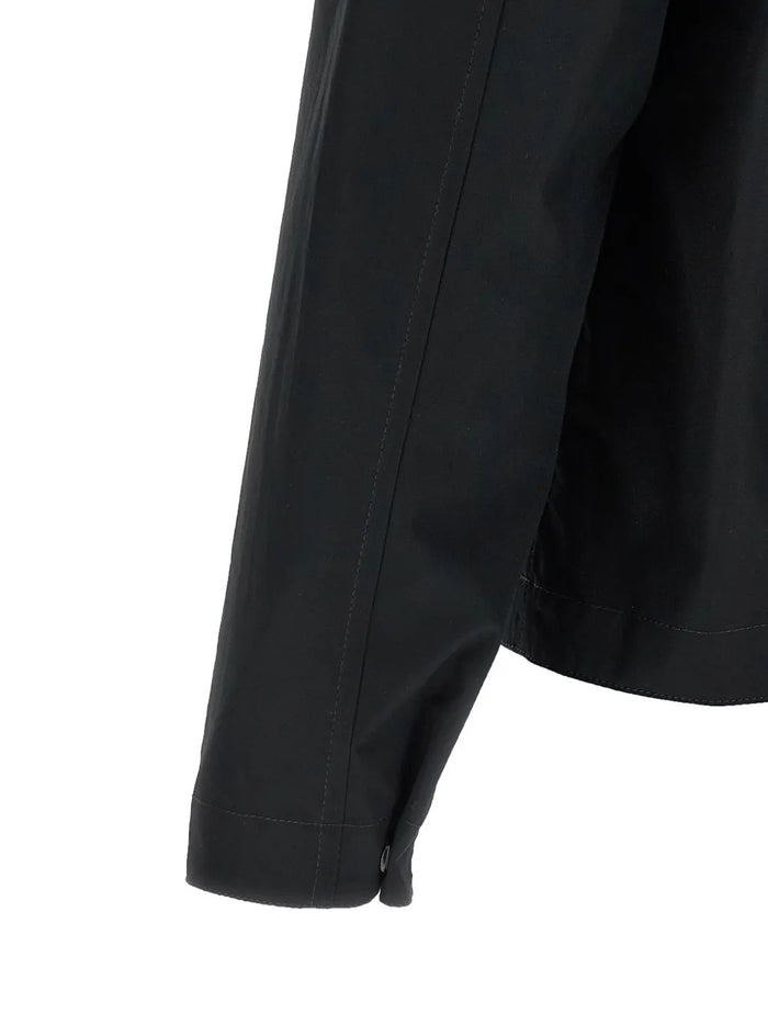 Stone Island Men's Black Zip Overshirt 4