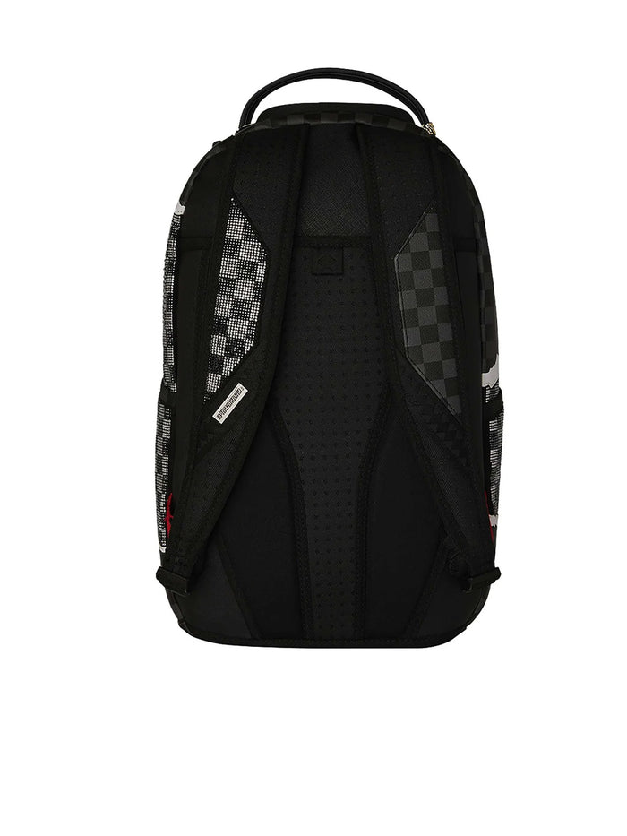 Sprayground Zaino Nero Uomo Diamond Tear 3
