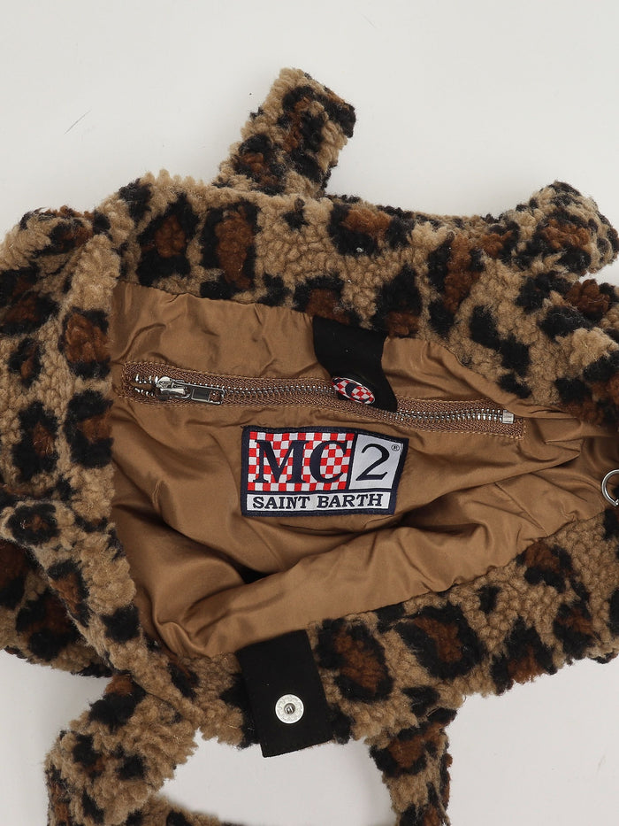 Mc2 Saint Barth Borsa Marrone Donna Colette Teddy 5