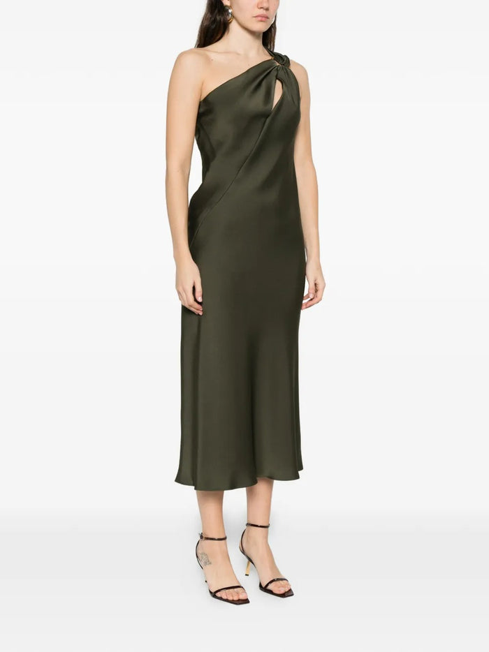 Max Mara Abito Verde Donna Monospalla 2