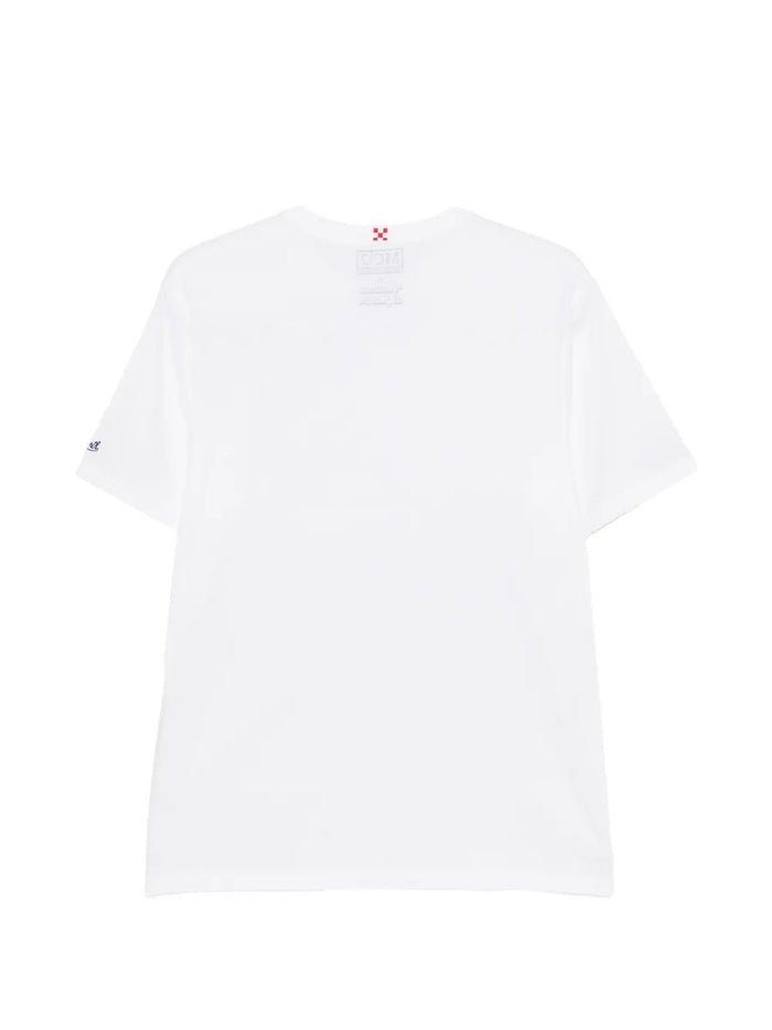 Mc2 Saint Barth T-Shirt Ich Bin Nicht Schön Aber Ich Gefalle Männer Weiß 2