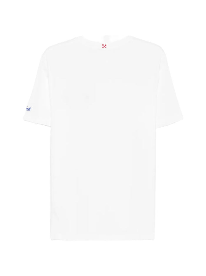 Mc2 Saint Barth T-Shirt Rum Cola Watch Herren Weiß 2